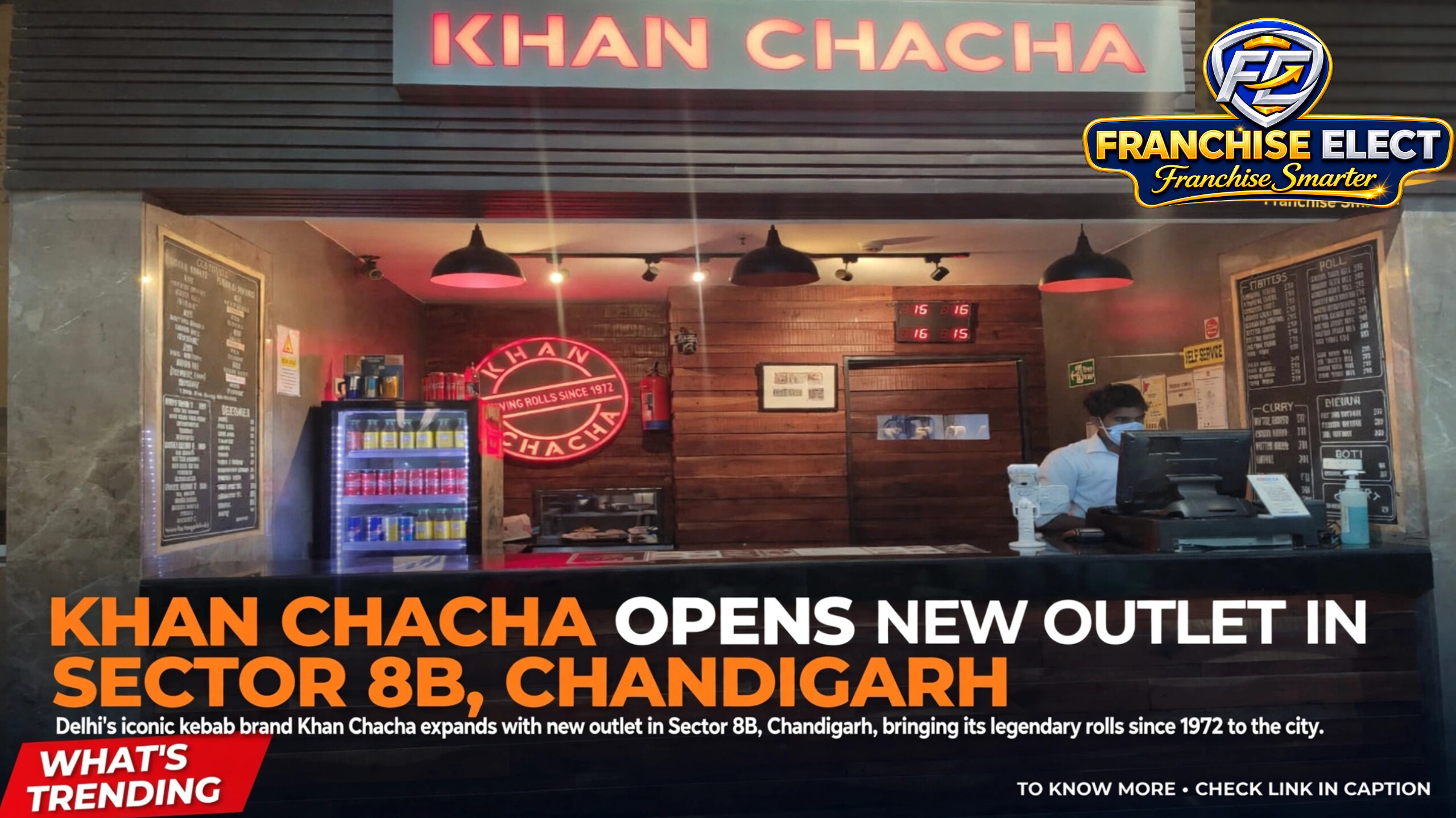 Khan Chacha new outlet in Sector 8B Chandigarh - Delhi's iconic kebab brand since 1972 opens outlet in Chandigarh`